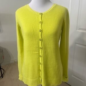 United Colors Of Benetton Lemon Yellow Cardigan